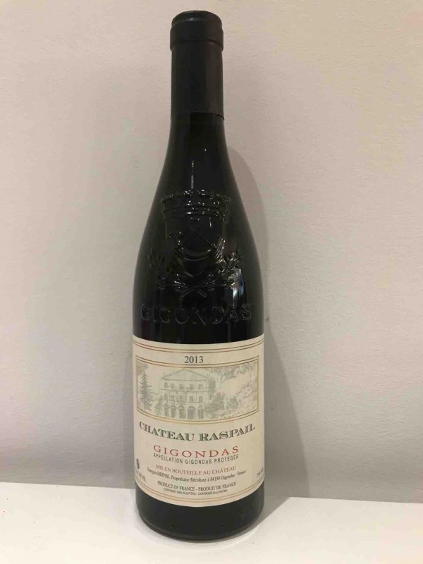 Château Raspail 2013 , Gigondas, côte du Rhône